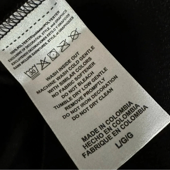 NFL TEAM APPAREL New Orleans Saints Glitter Logo Short Sleeve Jersey Size Large - Picture 7 of 7